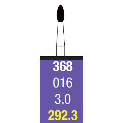 Spring FG #292.3 (368.016) Coarse grit Occlusal Reduction single-use diamond burs, pack of 10