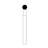 Spring FG #135 (801.023) Fine grit Round single-use diamond burs, pack of 25
