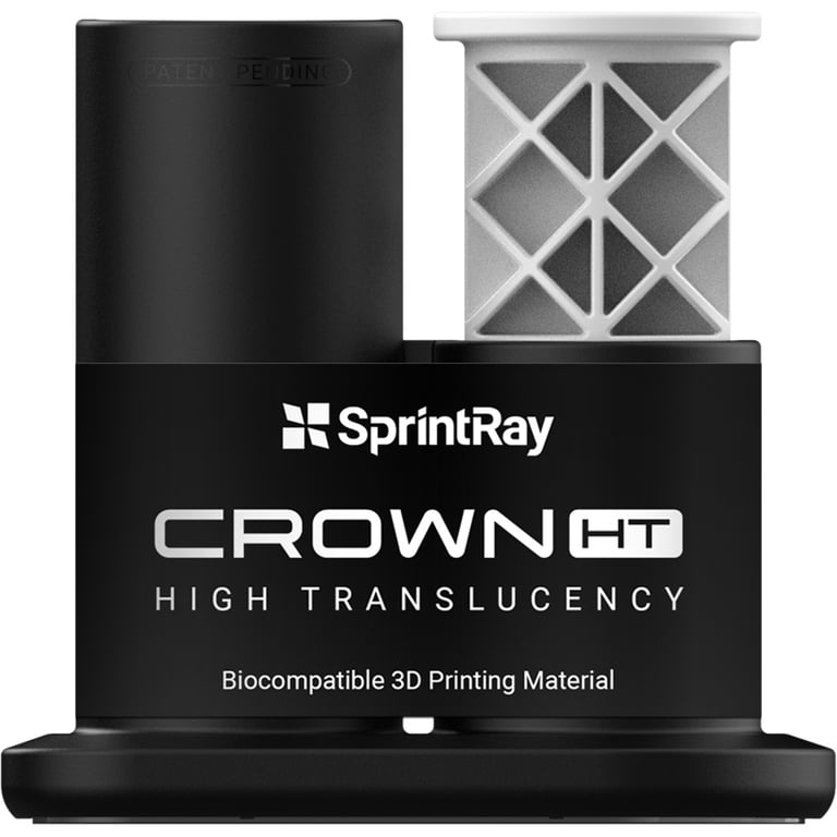 Sprintray Crown HT Biocompatible Digital Restoration Resin, Shade B1, Single-unit Capsule, 3/Pk