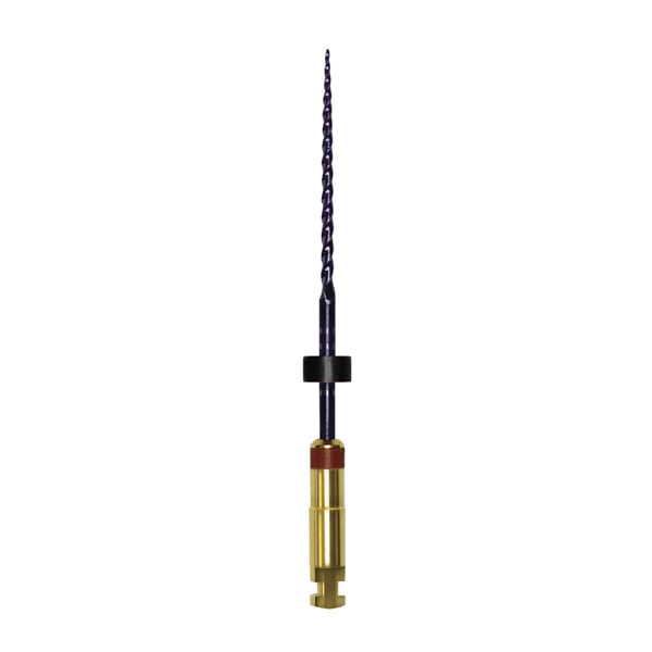 DCTaperH V06 #25 L21 Sterile Endodontic Niti File, 6/Pk. Heat treated to increase file