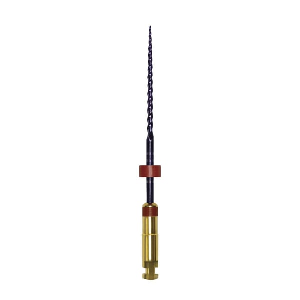DCTaperH V08 #25 L25 Sterile Endodontic Niti File, 6/Pk. Heat treated to increase file