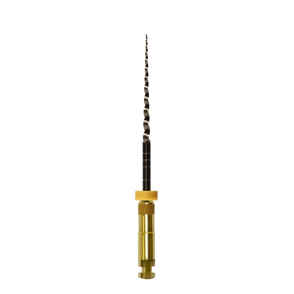 ExactTaper F1 31mm NiTi Rotary Files, Package of 6. Finishing files insure the proper apical fit