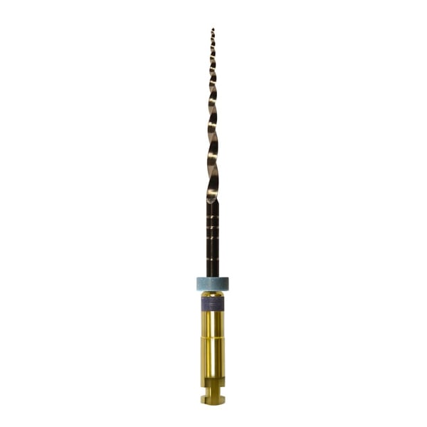 ExactTaper F3 25mm NiTi Rotary Files, Package of 6. Finishing files insure the proper apical fit