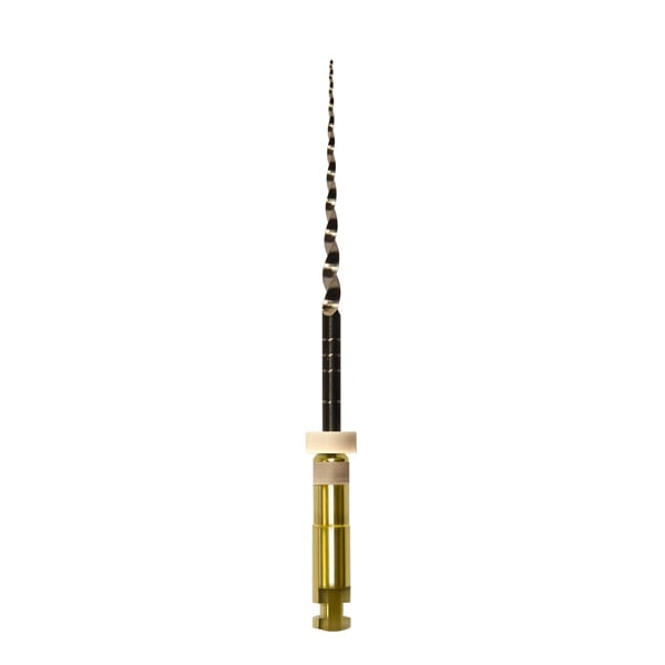 ExactTaper S2 31mm NiTi Rotary Files, Package of 6. Shaping files cut dentin throughout each canal