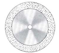 Express Line 910S 22 mm x 0.19 mm Fine Grit, Double Sided, SuperFlex Mounted Wrap-Around Diamond