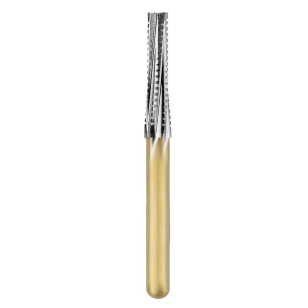 Great White Ultra FG #847.018 SS Flat End Taper Carbide Burs 5/Pk. Short Shank. Working length