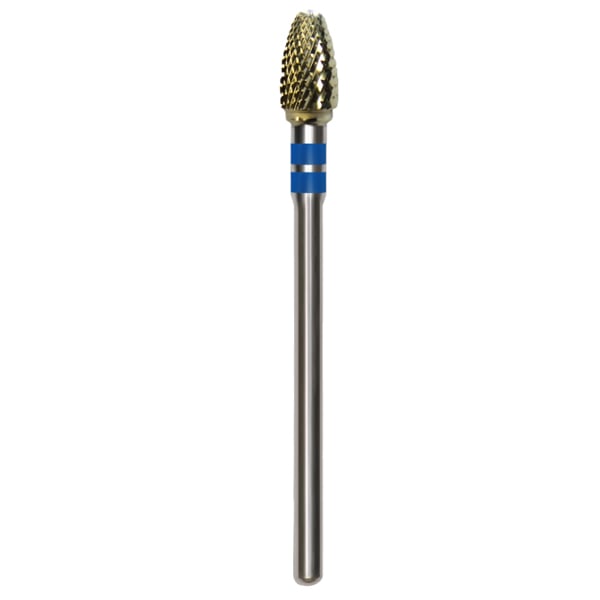 Great White HP # 52C Egg, Medium Double Cut 1/Pk. 6.0mm HD, 10.0mm HL. Zirconium Nitride coated