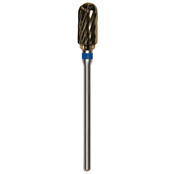 Great White HP #88A Cylinrical Round End, Medium Single Cut 1/Pk. 6.0mm HD, 13.0mm HL. Zirconium