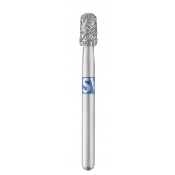 Piranha 2X FG #849.022 Round End Taper, Turbo Double Action, Single Use Diamond Bur. Package of 5