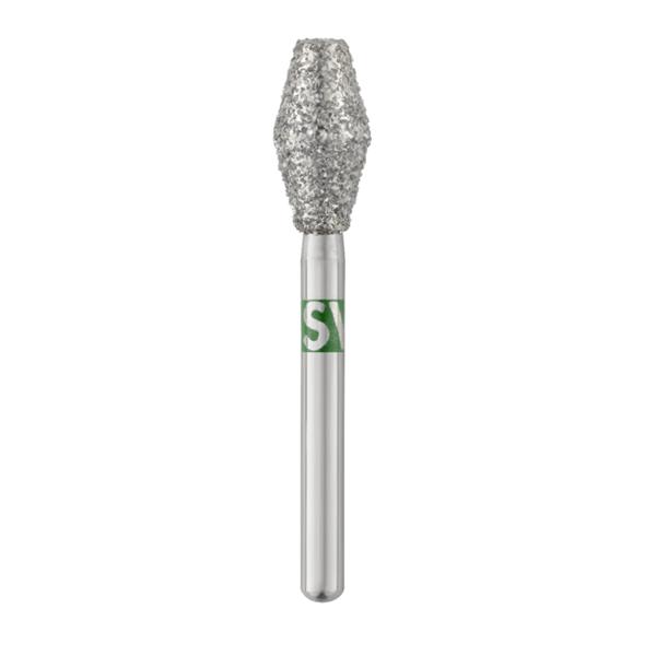 Piranha Diamonds FG #811.037 Coarse Grit, Barrel Shaped, Single Use Diamond Bur. Package of 25 Burs