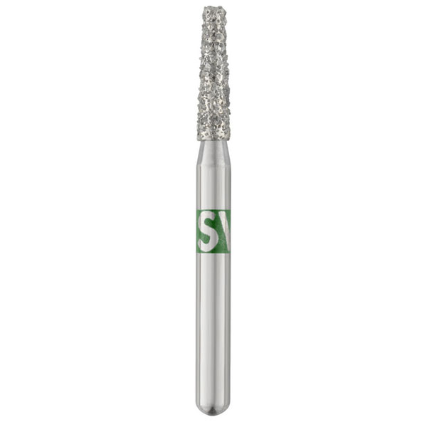 Piranha Diamonds FG #846KR.016 SS (Short Shank) Coarse Grit, Modified Flat End Taper, Single Use