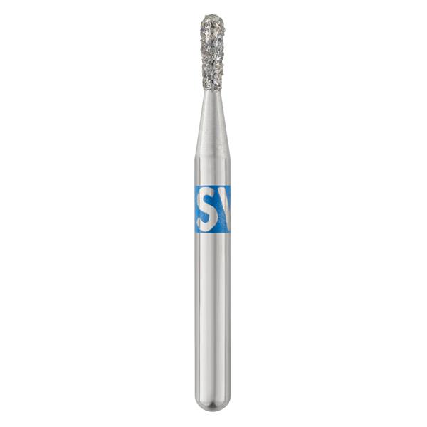 Piranha Diamonds FG #830.012 Medium Grit, Pear Shaped, Single Use Diamond Bur. Package of 25 Burs