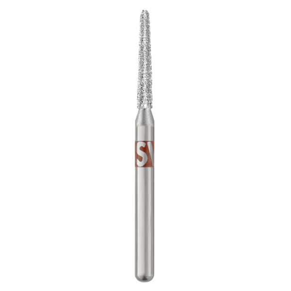 Piranha Diamonds FG #878K.014 Fine Grit, Curettage Single Use Diamond Bur. Package of 25 Burs