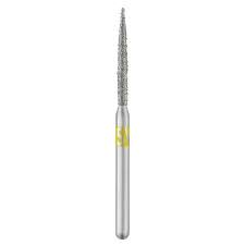 Piranha Diamonds FG #862.012 Very Fine Grit, Flame Shaped, Single Use Diamond Bur. Package of 25