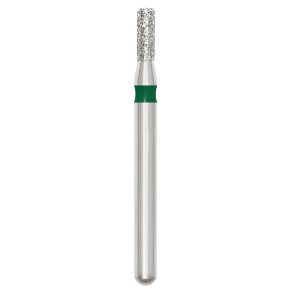 Revelation FG #835.010 Coarse Grit, Flat End Cylinder Diamond Bur 5/Pk