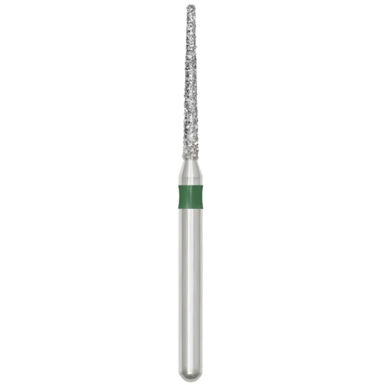 Revelation FG #850.012 Coarse Round End Taper Diamond Bur, 5/Pk
