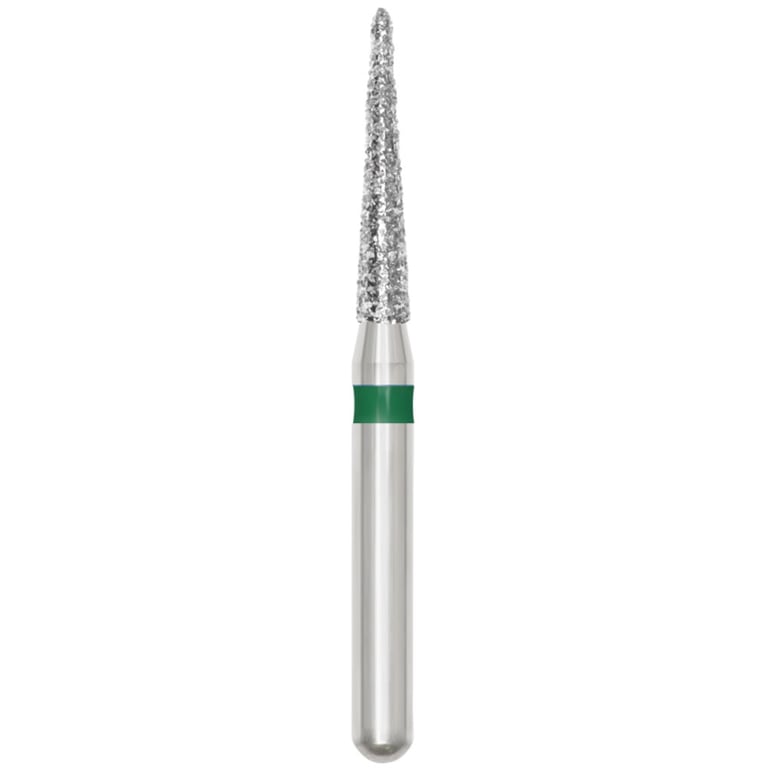 Revelation FG #858.014 (Short Shank) Coarse Needle Diamond Bur, 5/Pk