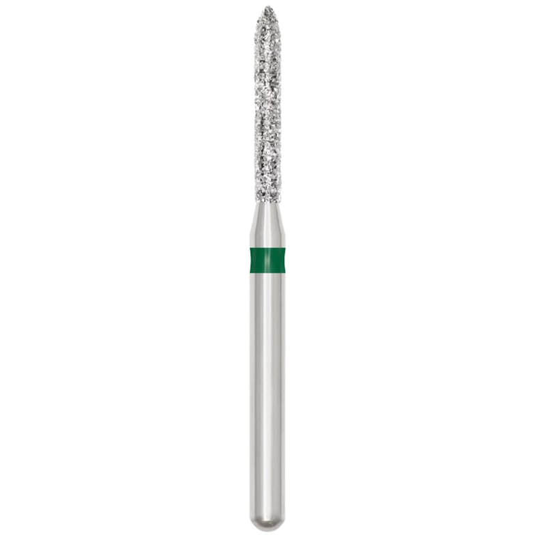 Revelation FG #878.012 Coarse Modified Beveled Cylinder Diamond Bur, 5/Pk
