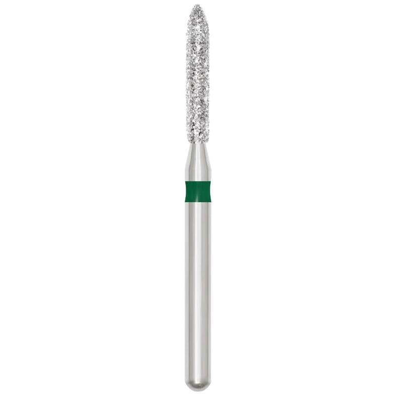 Revelation FG #878.014 Coarse Modified Beveled Cylinder Diamond Bur, 5/Pk