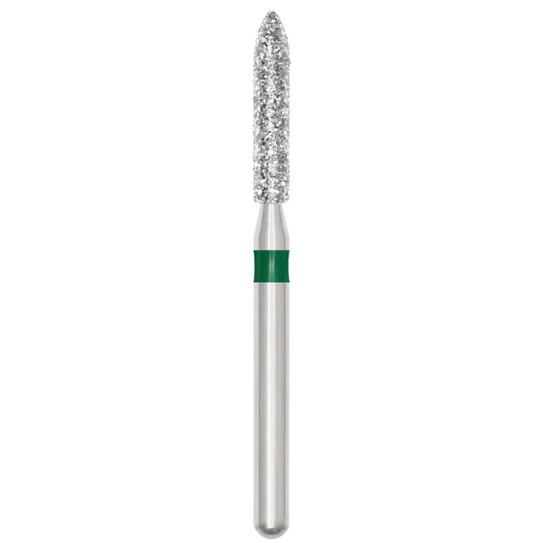 Revelation FG #878.016 Coarse Modified Beveled Cylinder Diamond Bur, 5/Pk