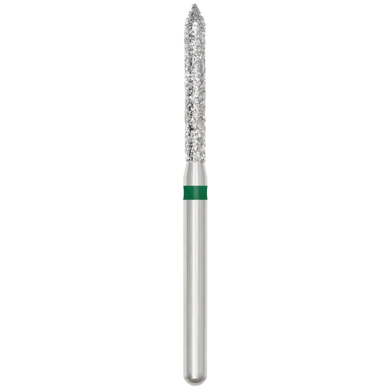 Revelation FG #886.014 Coarse Beveled Cylinder Diamond Bur, 5/Pk