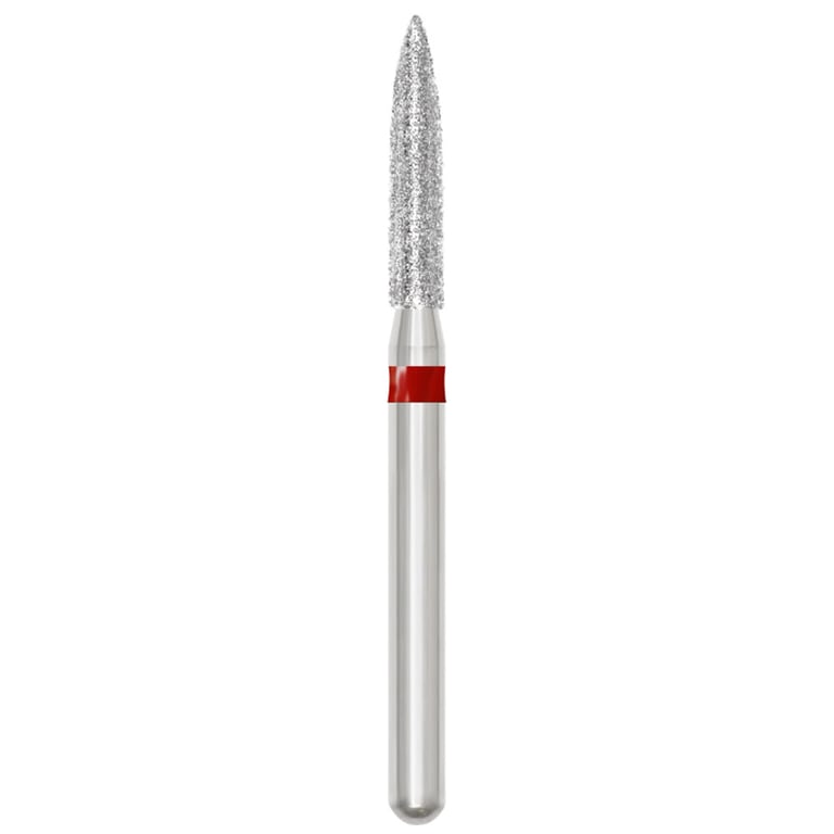 Revelation FG #862.014 Fine Flame Diamond Bur, 5/Pk