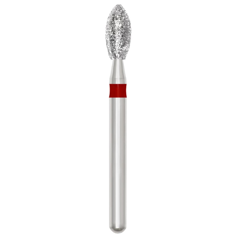 Revelation FG #868.022 Fine Pointed Football Diamond Bur, 5/Pk