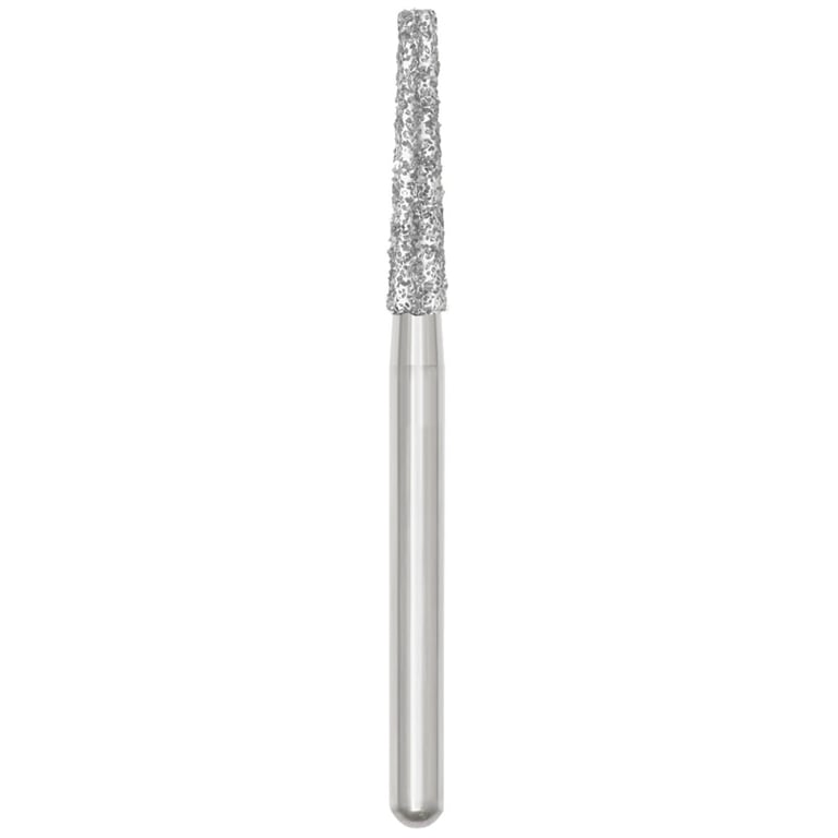 Revelation FG #847.018 Medium Flat End Taper Diamond Bur, 5/Pk
