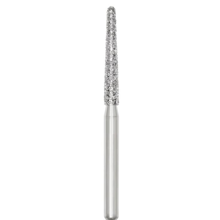 Revelation FG #850.018 Medium Round End Taper Diamond Bur, 5/Pk