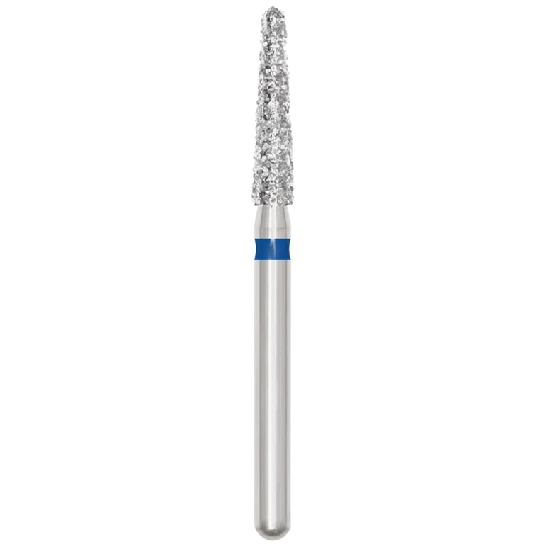 Revelation FG #856.018 Medium Round End Taper Diamond Bur, 5/Pk