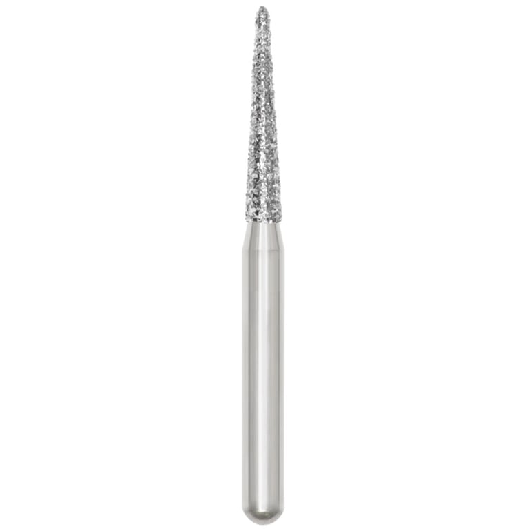 Revelation FG #858.014 (Short Shank) Medium Needle Diamond Bur, 5/Pk