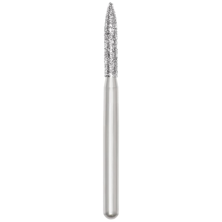 Revelation FG #862.014 Medium Flame Diamond Bur, 5/Pk