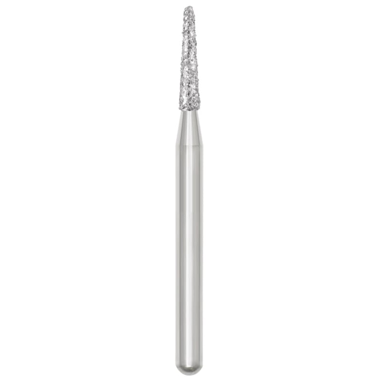 Revelation FG #885.014 Medium Beveled Cylinder Diamond Bur, 5/Pk