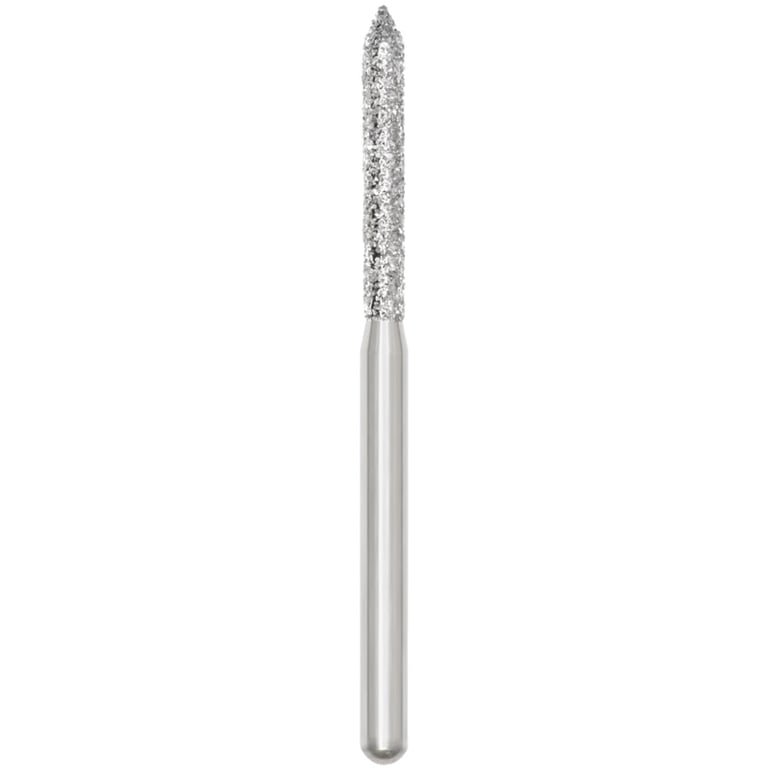 Revelation FG #886.014 Medium Beveled Cylinder Diamond Bur, 5/Pk