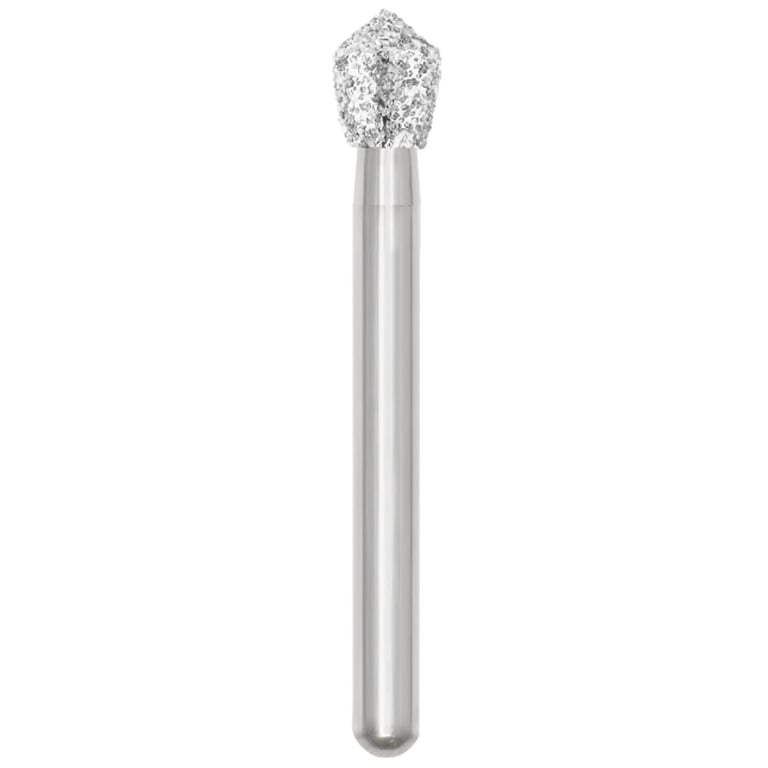 Revelation FG #905.023 (Short Shank) Medium Acorn Shaped Diamond Bur, 5/Pk