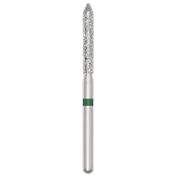 Revelation FG #886.016 Coarse Beveled Cylinder Shaped Diamond Bur, 5/Pk