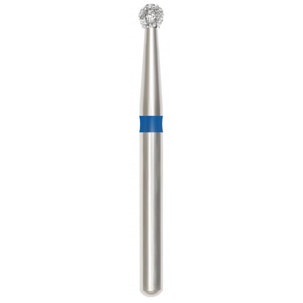 Revelation FG #801.016 Medium Round Shaped Diamond Bur, 5/Pk