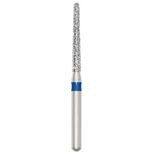 Revelation FG #850.014 Medium Round End Taper Diamond Bur, 5/Pk