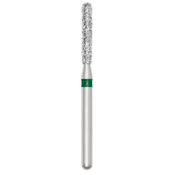 Revelation FG #881.012 Coarse Round End Cylinder Diamond Bur, 5/Pk