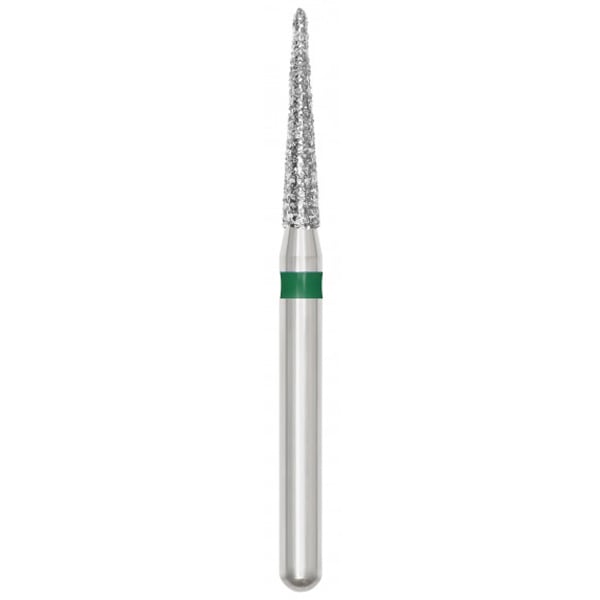 Revelation FG #858.014 Coarse Needle Shaped Diamond Bur, 5/Pk