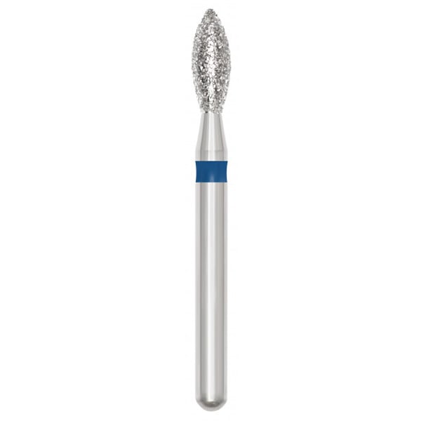 Revelation FG #868.018 Medium Flame Shaped Diamond Bur, 5/Pk