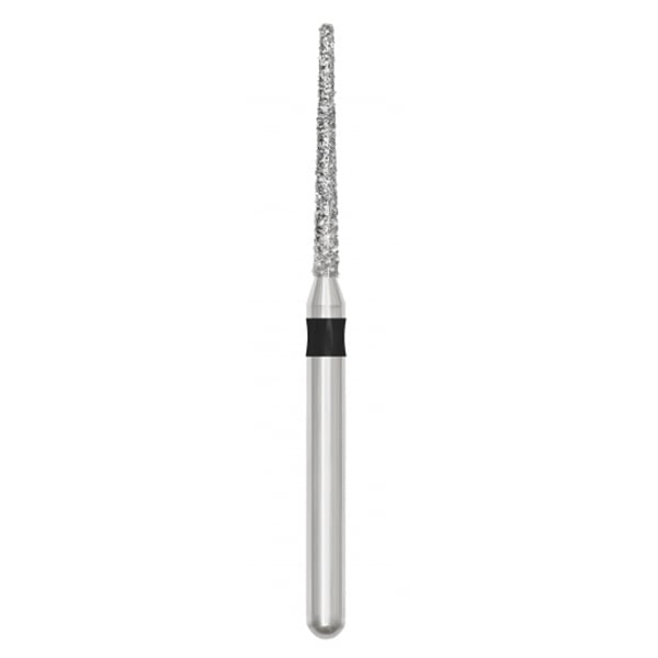 Revelation FG #850.012 Super Coarse Round End Taper Diamond Bur, 5/Pk