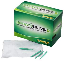 SmartBurs II RA #6 Round Burs, Pack of 10. Conservative Decay Removal Instruments