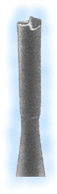 SS White HP #957 end cutting carbide bur for slow speed straight nose cone, pack of 10 burs