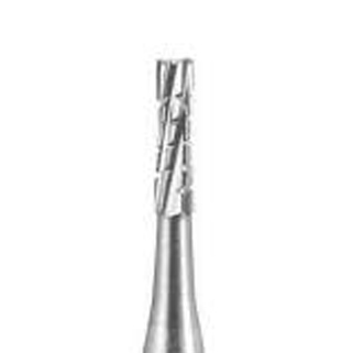 SS White FG #557L Straight Fissure Crosscut Carbide Bur, Pack of 100 Burs