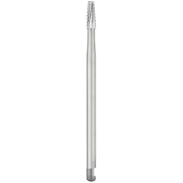 SS White HP #702 Taper Flat End Surgical Bur 10/Pk. Working length 6.0mm, head diameter 1.6mm, tip