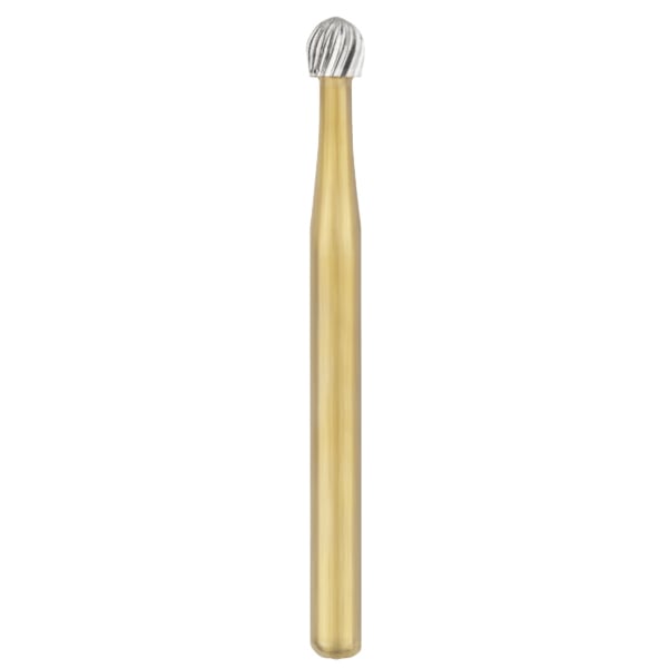 SS White FG #8006 20 blade Round finishing bur, pack of 5 burs