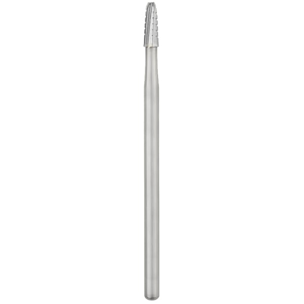 SS White #1702 Taper Round End Surgical Bur, HP Shank #2 10/Pk. Working length 4.3mm, head