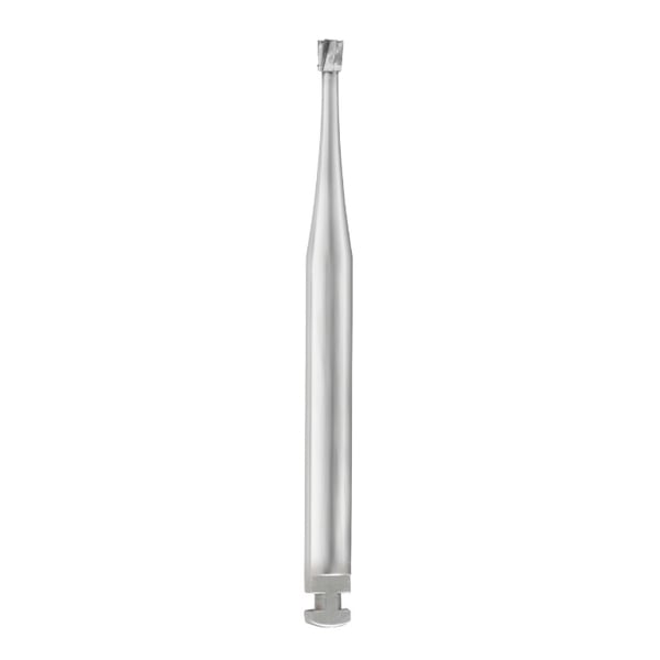 SS White RA #34 inverted cone carbide bur for slow speed latch, pack of 10 burs