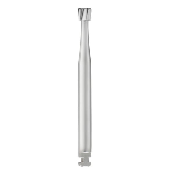 SS White RA #38 inverted cone carbide bur for slow speed latch, pack of 10 burs
